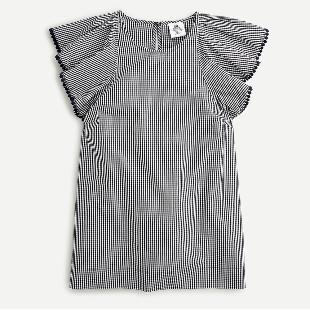 JCrew Thomas Madison Flutter Top - New